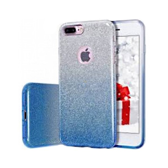 CAPA PREMIUM BLING SPARKLING PARA IPHONE XS AZUL